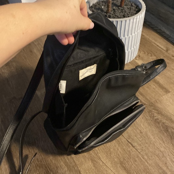 Mini backpack purse- black - Picture 6 of 12